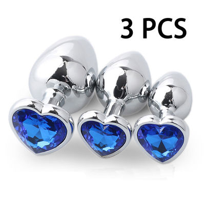 3pc Diamond Anal Plug