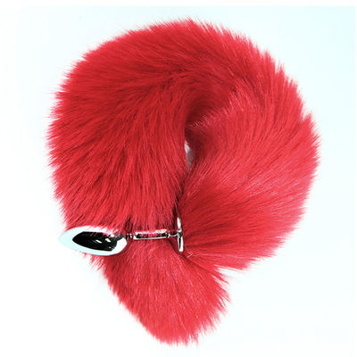 Fox Tail Plug Metal 45g Personalised Butt Plug Women Men Sex Toys Cosplay Costume Accessory