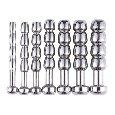Stainless Steel Small Penis Hole Plug Short Sounding Urethral Plug For Beginner BDSM Pain Play
