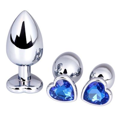 3pc Diamond Anal Plug