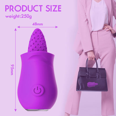 Rechargeable Vibrator Sex Toy Mini Pussy Massager Waterproof Silicone