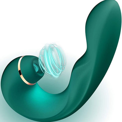 IPX7 Silicone Rabbit Clit Sucker Wand Vibrator