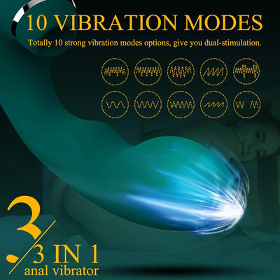 IPX7 Silicone Rabbit Clit Sucker Wand Vibrator