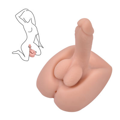 TPE Male Masturbator Silicone Boobs Sex Artificial Rubber Pocket Pussy Sex Toy