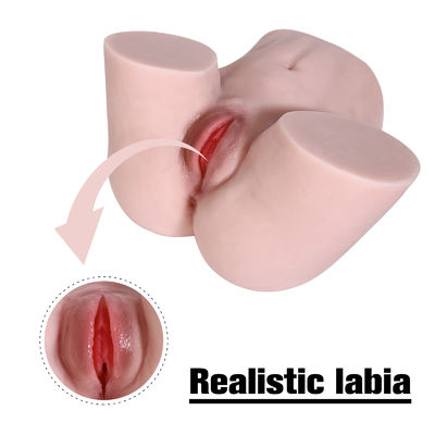 3D Realistic Male Masturbator Pink Tight Vagina Anal Medical  TPR