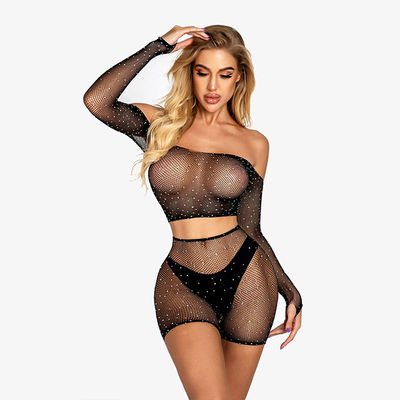 Lady Strappy Bralette Women Lingerie Set High Waist Women Lace Up Panty Sexy Lingerie Set