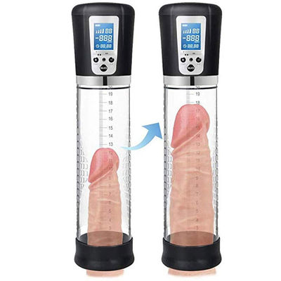 Men Vacuum 295mm Electric Penis Pump Stimulation Enlarger Delay Training With LCD Display