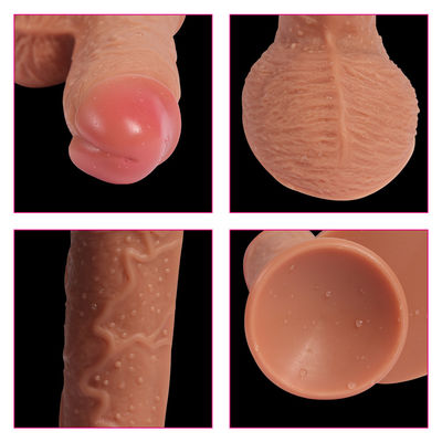 8.58in Huge Dildo Sex Toy Personal Body Massage Wand Suction Cup Base