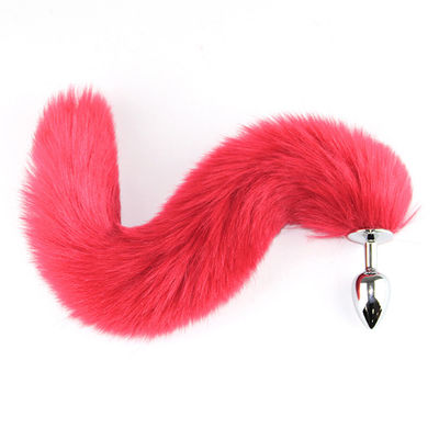 Fox Tail Plug Metal 45g Personalised Butt Plug Women Men Sex Toys Cosplay Costume Accessory