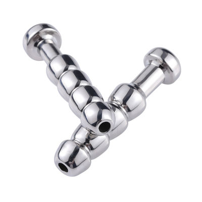 Stainless Steel Small Penis Hole Plug Short Sounding Urethral Plug For Beginner BDSM Pain Play