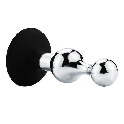 Stainless Steel Round Gemstone Penis Hole Plug Metal Butt Plug Beads Massage Vaginal AnaL Fisting