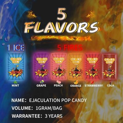 CE Unisex Pop Rocks Sex Candy For Enhancing Climax Pleasure