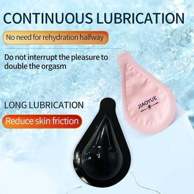 6 packs of universal sex lubricating fluid oil Water-soluble disposable Super lubrication Kindle orgasm Moist and silky